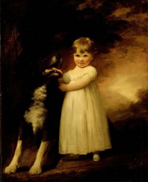 Eleanor Margaret Gibson-Carmichael by Sir Henry Raeburn Oil Painting
