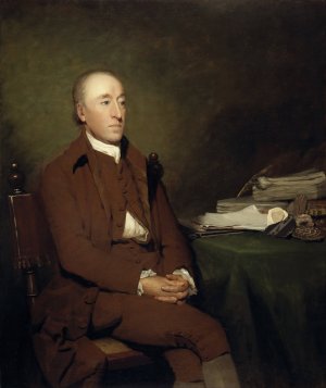 James Hutton, 1726 - 1797. Geologist by Sir Henry Raeburn Oil Painting