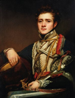 Lieutenant Colonel George Allan of the 16th Hussars, 'The Hussar' by Sir Henry Raeburn Oil Painting