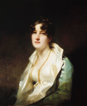 Mrs. Alexander Campbell of Possil by Sir Henry Raeburn Oil Painting