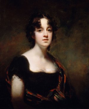 Mrs Farquarson Of Finzean by Sir Henry Raeburn Oil Painting