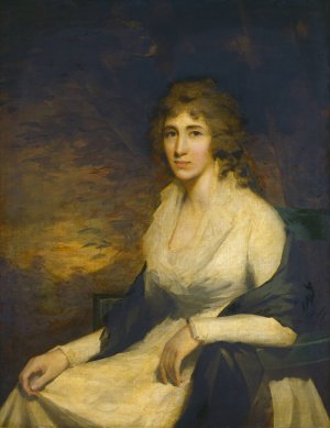 Mrs. George Hill by Sir Henry Raeburn Oil Painting