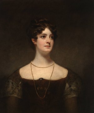 Mrs. James Wedderburn, nee Isabelle Clerk by Sir Henry Raeburn Oil Painting