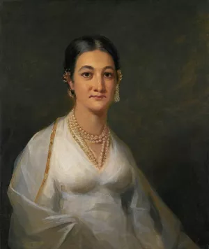 Portrait of a young indian woman by Sir Henry Raeburn Oil Painting