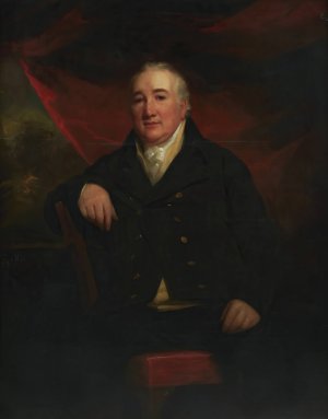Portrait of Mr. William Ferguson of Raith by Sir Henry Raeburn Oil Painting