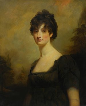 Portrait Of Mrs. Blair by Sir Henry Raeburn Oil Painting