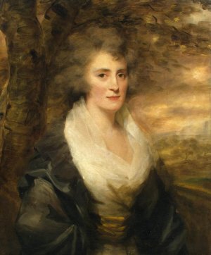 Portrait of Mrs E. Bethune Oil painting by Sir Henry Raeburn