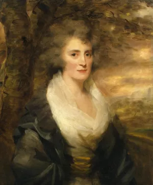 Portrait of Mrs E. Bethune painting by Sir Henry Raeburn