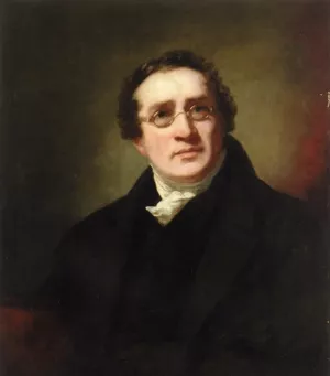 Portrait of Professor George Joseph Bell 1770 - 1843 by Sir Henry Raeburn - Oil Painting Reproduction