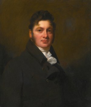 Portrait Of Ralph Anthony Ironside Of Tannochside, Lanarkshire by Sir Henry Raeburn Oil Painting