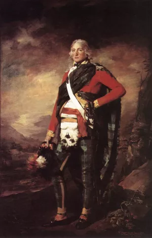 Portrait of Sir John Sinclair by Sir Henry Raeburn - Oil Painting Reproduction