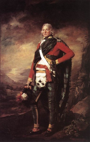 Portrait of Sir John Sinclair by Sir Henry Raeburn - Hand-Painted Oil Painting Reproduction