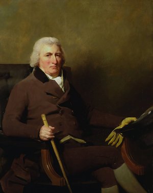 Portrait of Sir Patrick Inglis, Baronet of Sunnyside by Sir Henry Raeburn Oil Painting
