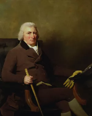 Portrait of Sir Patrick Inglis, Baronet of Sunnyside by Sir Henry Raeburn Oil Painting