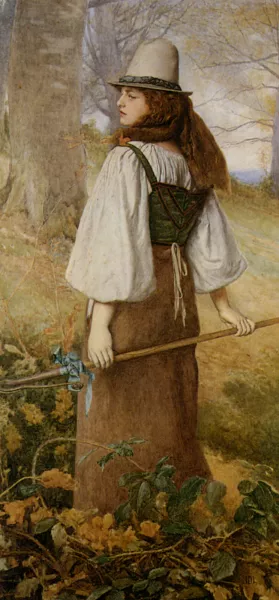Celia from As You Like It by Sir James Dromgole Linton Oil Painting