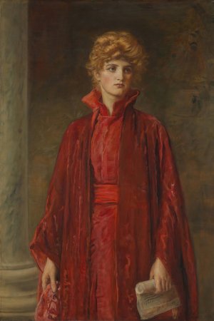 Portia by Sir John Everett Millais Oil Painting