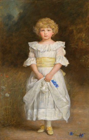 Portrait of Dorothy Lawson by Sir John Everett Millais Oil Painting