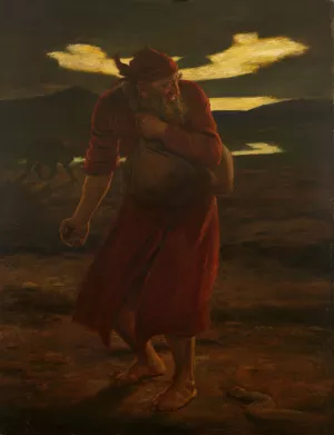 The Parable of the Tares by Sir John Everett Millais Oil Painting