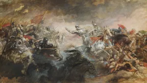 The Phantom Horseman by Sir John Gilbert Oil Painting
