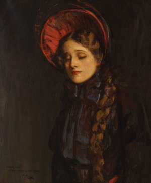 Edna May In The Belle Of New York by Sir John Lavery Oil Painting