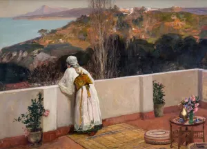Evening, Tangiers by Sir John Lavery Oil Painting