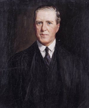 Joseph Watson, 1st Lord Manton by Sir John Lavery Oil Painting
