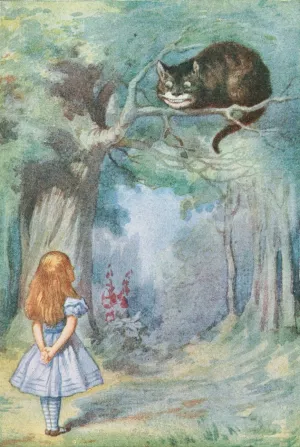 I growl when Im pleased, and wag my tail when Im angry by Sir John Tenniel Oil Painting