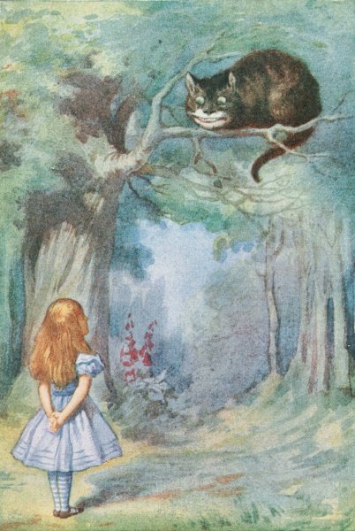 Main Product Photo of I growl when Im pleased, and wag my tail when Im angry  Painting by Sir John Tenniel