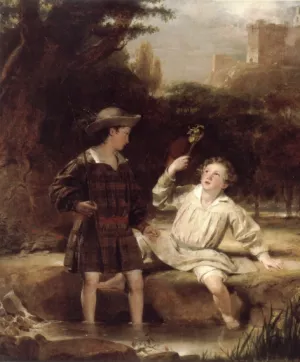 Auld Lang Syne painting by Sir John Watson Gordon