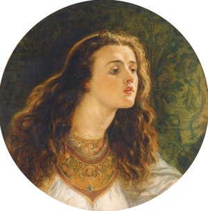 The Lady Of Shalott by Sir Joseph Noel Paton Oil Painting