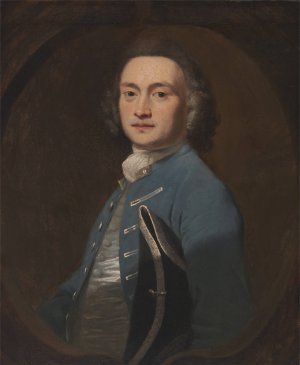 An Unknown Man by Sir Joshua Reynolds Oil Painting