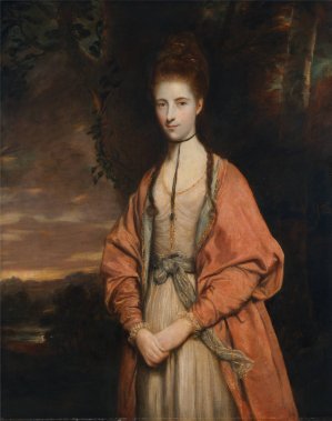 Anne Seymour Damer by Sir Joshua Reynolds Oil Painting