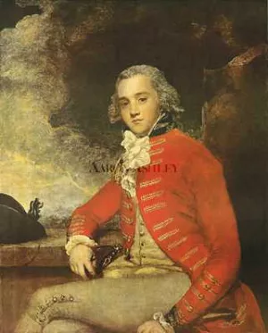 Captain Bligh by Sir Joshua Reynolds - Oil Painting Reproduction