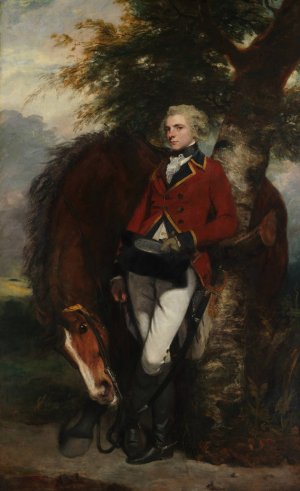 Captain George K. H. Coussmaker by Sir Joshua Reynolds Oil Painting