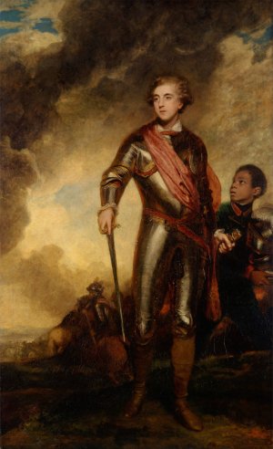 Charles Stanhope, 3rd Earl of Harrington by Sir Joshua Reynolds Oil Painting