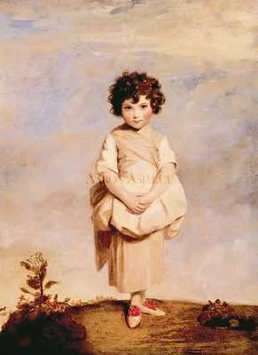 Collina by Sir Joshua Reynolds Oil Painting