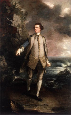 Commodore Augustus Keppel Oil painting by Sir Joshua Reynolds