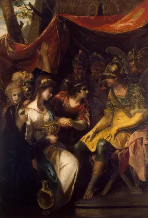 Continence of Scipio Oil painting by Sir Joshua Reynolds