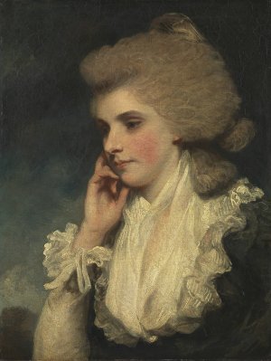 Frances, Countess of Lincoln by Sir Joshua Reynolds Oil Painting