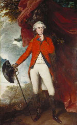 Francis Rawdon-Hastings by Sir Joshua Reynolds Oil Painting
