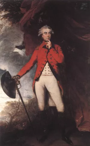 Francis Rawdon Hastings by Sir Joshua Reynolds Oil Painting