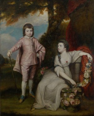 George Capel, Viscount Malden by Sir Joshua Reynolds Oil Painting