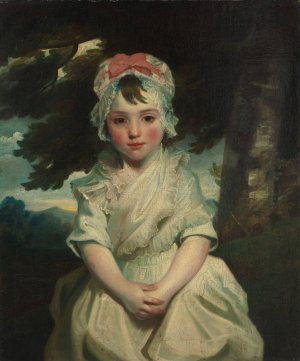 Georgiana Augusta Frederica Elliott by Sir Joshua Reynolds Oil Painting