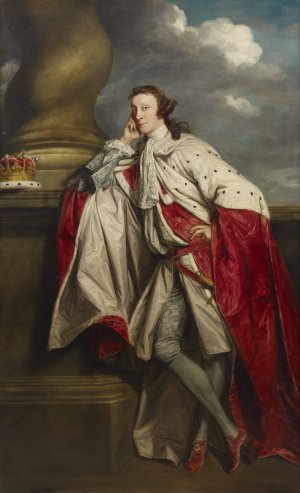 James, 7th Earl of Lauderdale by Sir Joshua Reynolds Oil Painting