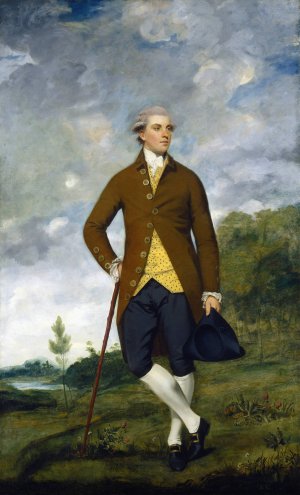 John Musters by Sir Joshua Reynolds Oil Painting