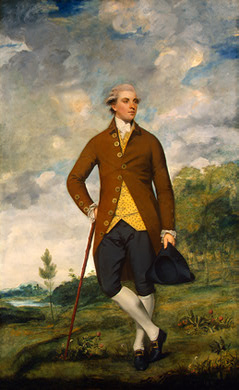 John Musters by Sir Joshua Reynolds - Hand-Painted Oil Painting Reproduction