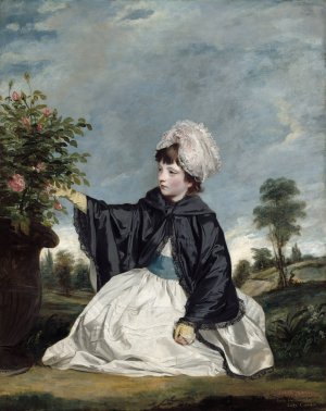 Lady Caroline Howard Oil painting by Sir Joshua Reynolds