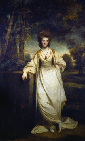 Lady Elizabeth Compton by Sir Joshua Reynolds Oil Painting