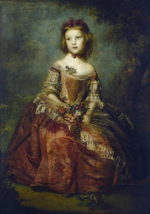 Lady Elizabeth Hamilton by Sir Joshua Reynolds Oil Painting