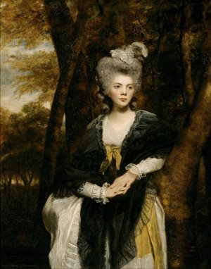 Lady Frances Finch by Sir Joshua Reynolds Oil Painting